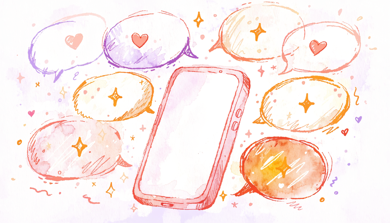 口コミを表す吹き出しのイメージ